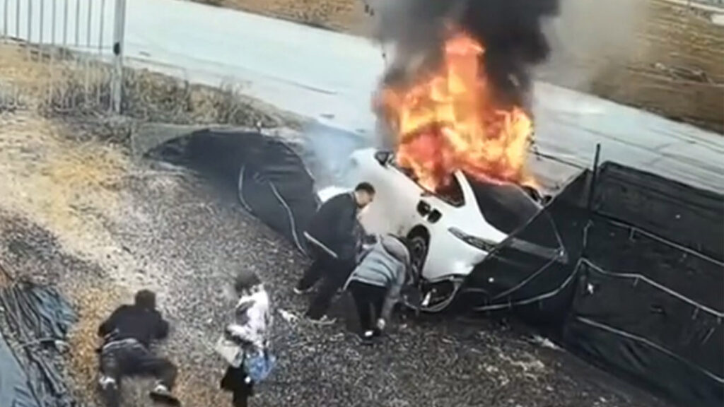  This Crash Is Why China Banned Hidden Door Handles