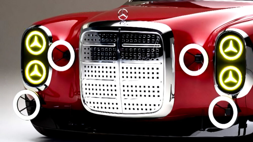  Mercedes’ Ex-Design Boss Unearths A Secret Red Pig Concept From The Vault