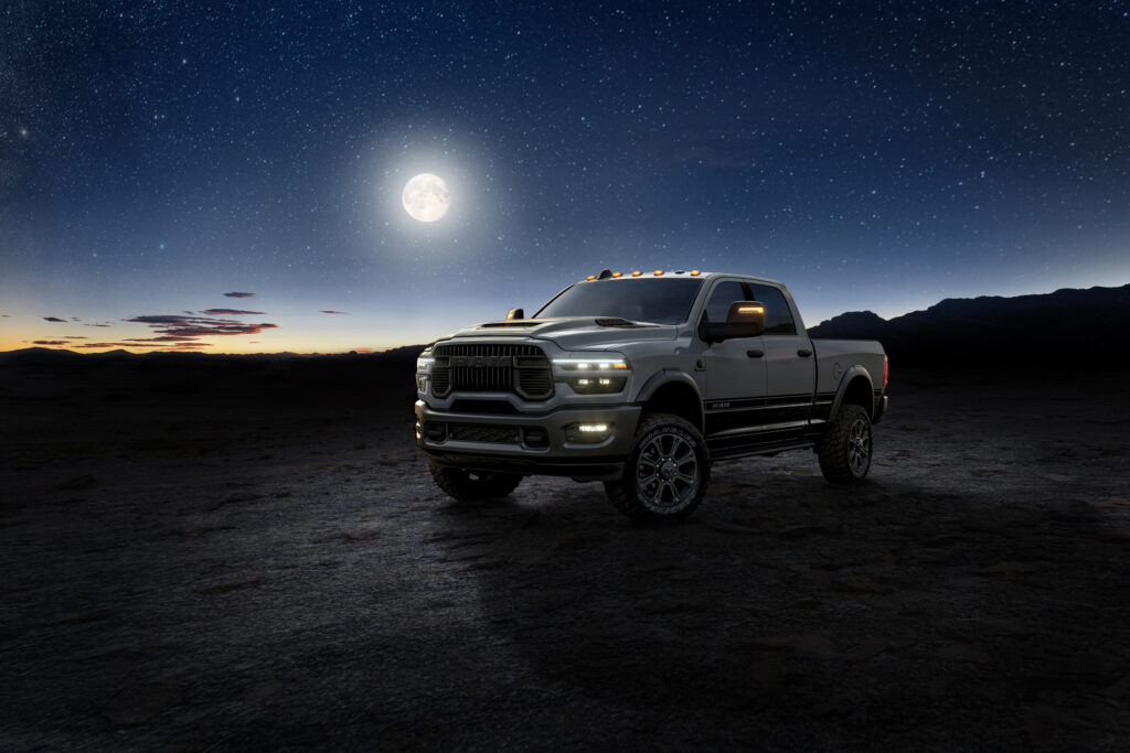  Ram Just Gave Its Heavy Duty Trucks A Blood Moon Makeover