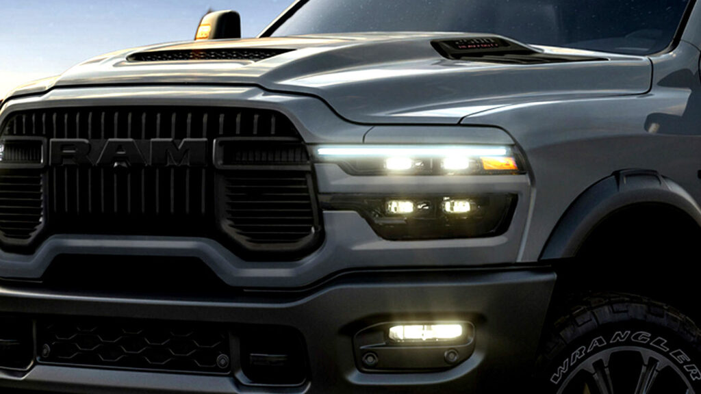  Ram Just Gave Its Heavy Duty Trucks A Blood Moon Makeover