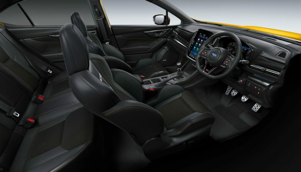 Салон Subaru WRX AWD Club Spec Evo