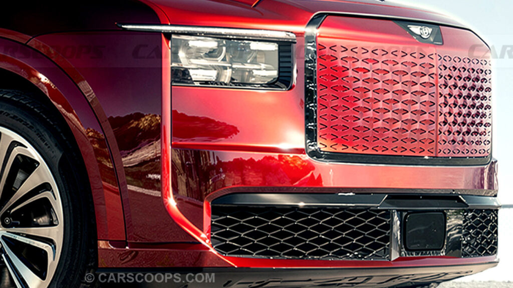  Bentley Hasn’t Shown The Barnato SUV’s Face Yet, So We Did It For Them