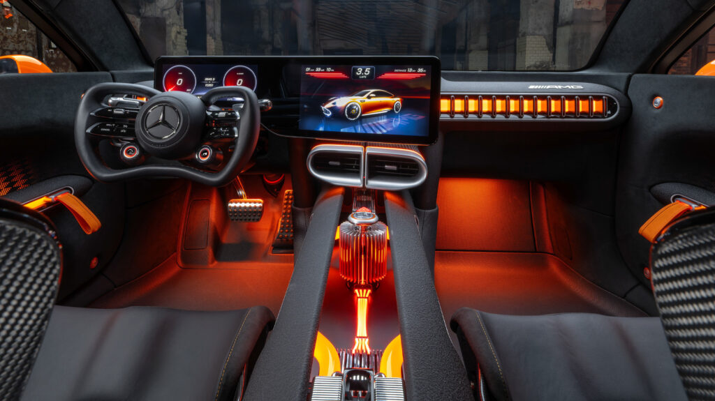  Drivers Want More Buttons, So Mercedes-AMG&rsquo;s New Super Sedan Removes Most Of Them