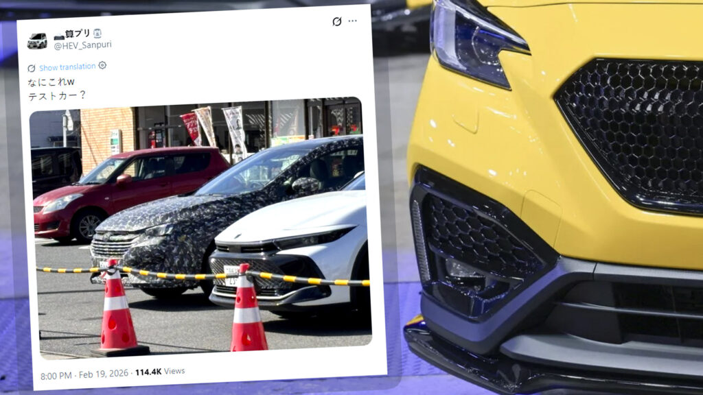 Subaru Prototype Without A Hood Scoop Sparks WRX Hybrid Rumors