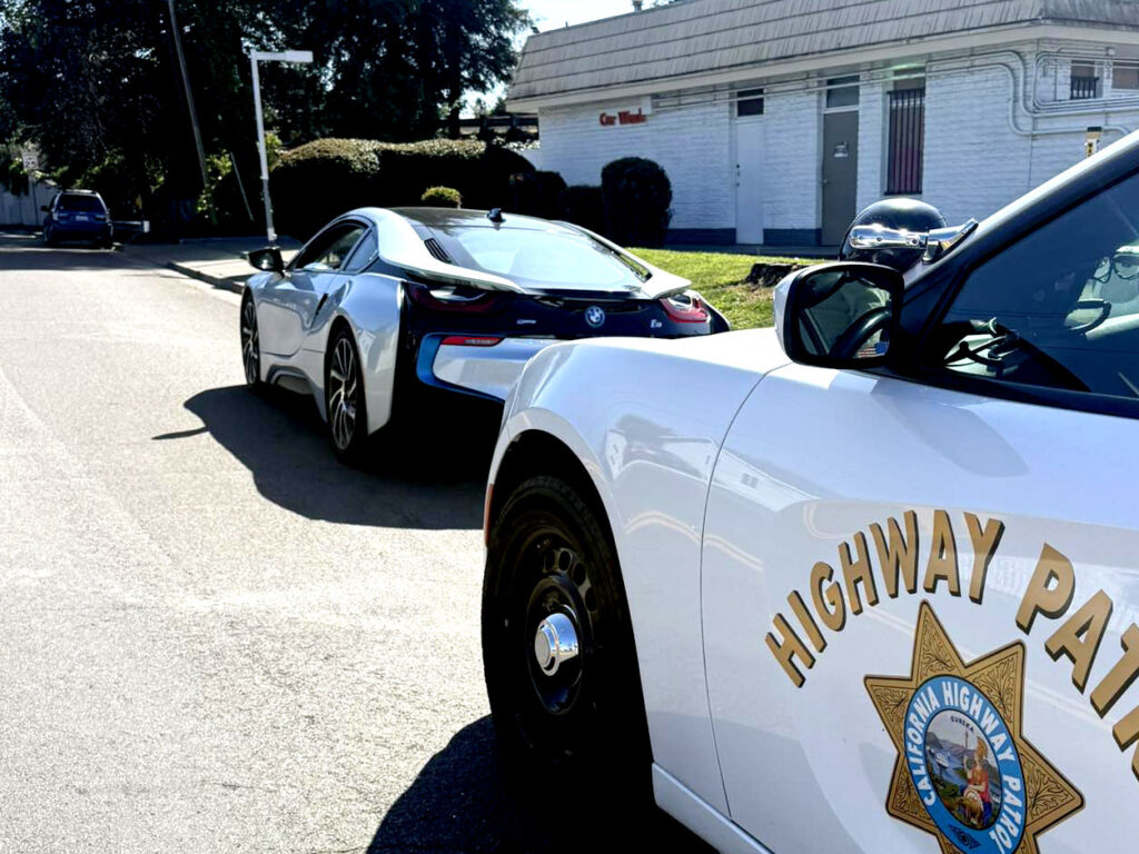  Teen Finds Out What Happens When CHP Clocks Your BMW i8 At 130 MPH