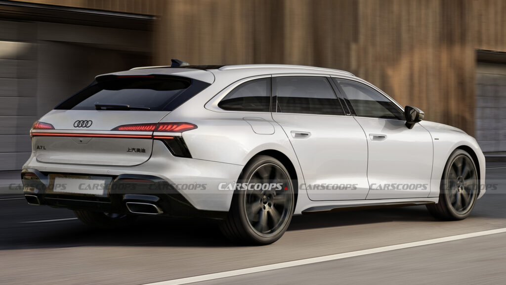  New A7L Avant Might Be The Longest Audi Wagon Ever Made