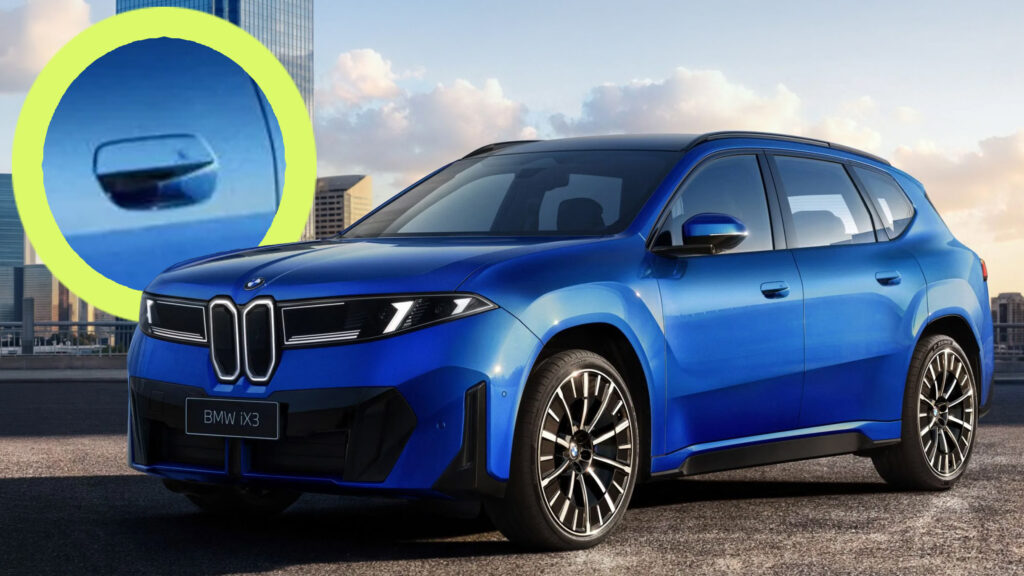 BMW Gives China&rsquo;s Stretched iX3 Door Handles The Rest Of The World Can&rsquo;t Have