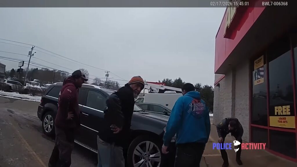  Police Arrive To Find Driver Pinned Under Mercedes SUV