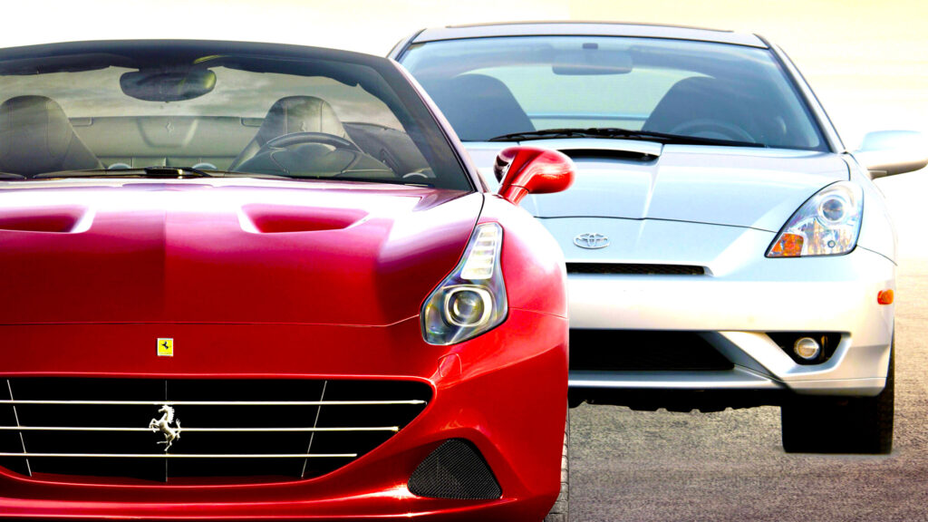  Mechanic’s Dealership Ferrari Race Against A Celica Was Already Bad Before ICE Got Involved