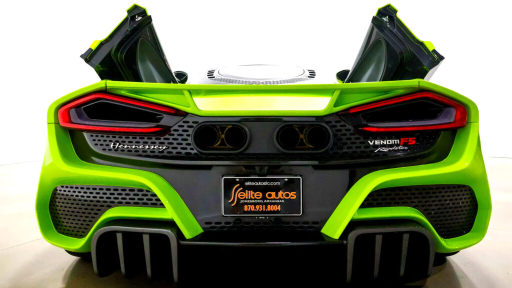 A 1,817 HP Hennessey With Just 681 Miles Is Already Pulling $2M Bids
