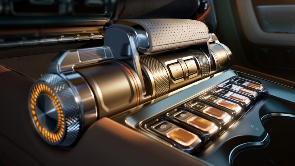 Інтер'єр Geely Zhanjian 700