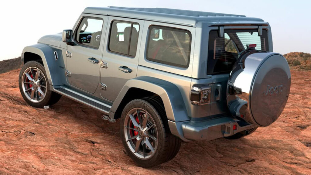  A Hellcat, And A G63 AMG Makeover Walk Into A Jeep Wrangler That Doesn&rsquo;t Exist