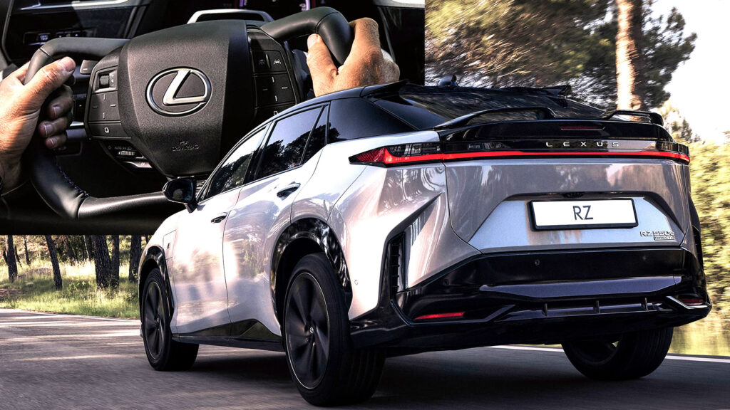  Lexus Cures Europe’s EV Engagement Problem With Fake Gears And Half A Steering Wheel