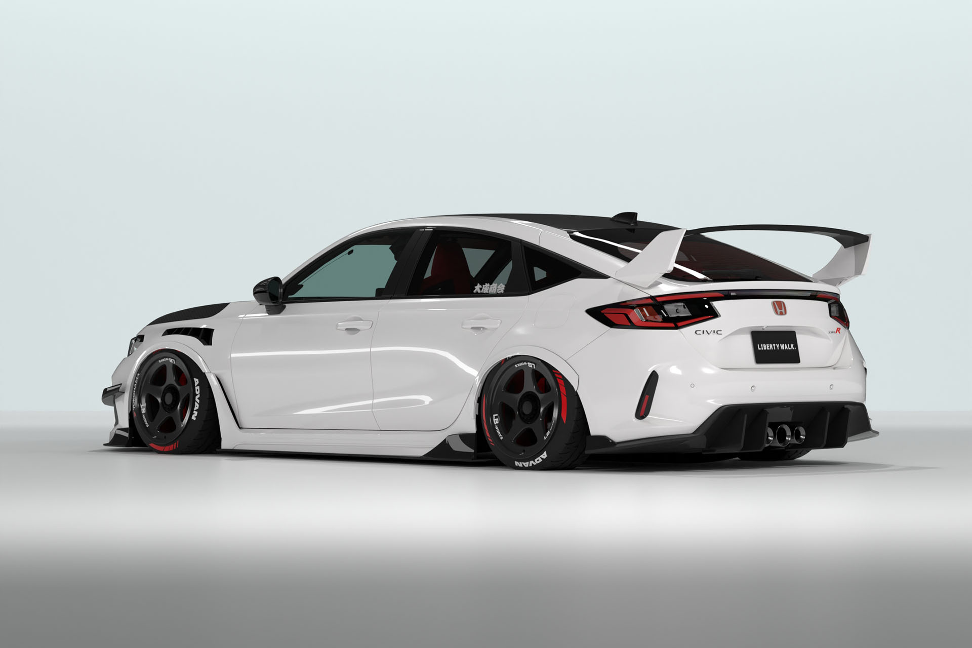 Liberty Walk знайшов спосіб витратити 17 тисяч доларів на ваш Civic Type R