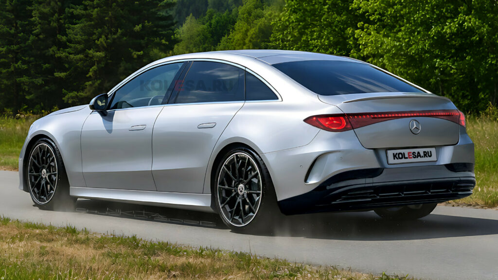  New Mercedes Electric Sedan Drops The EQS Bubble To Take On BMW&rsquo;s i3