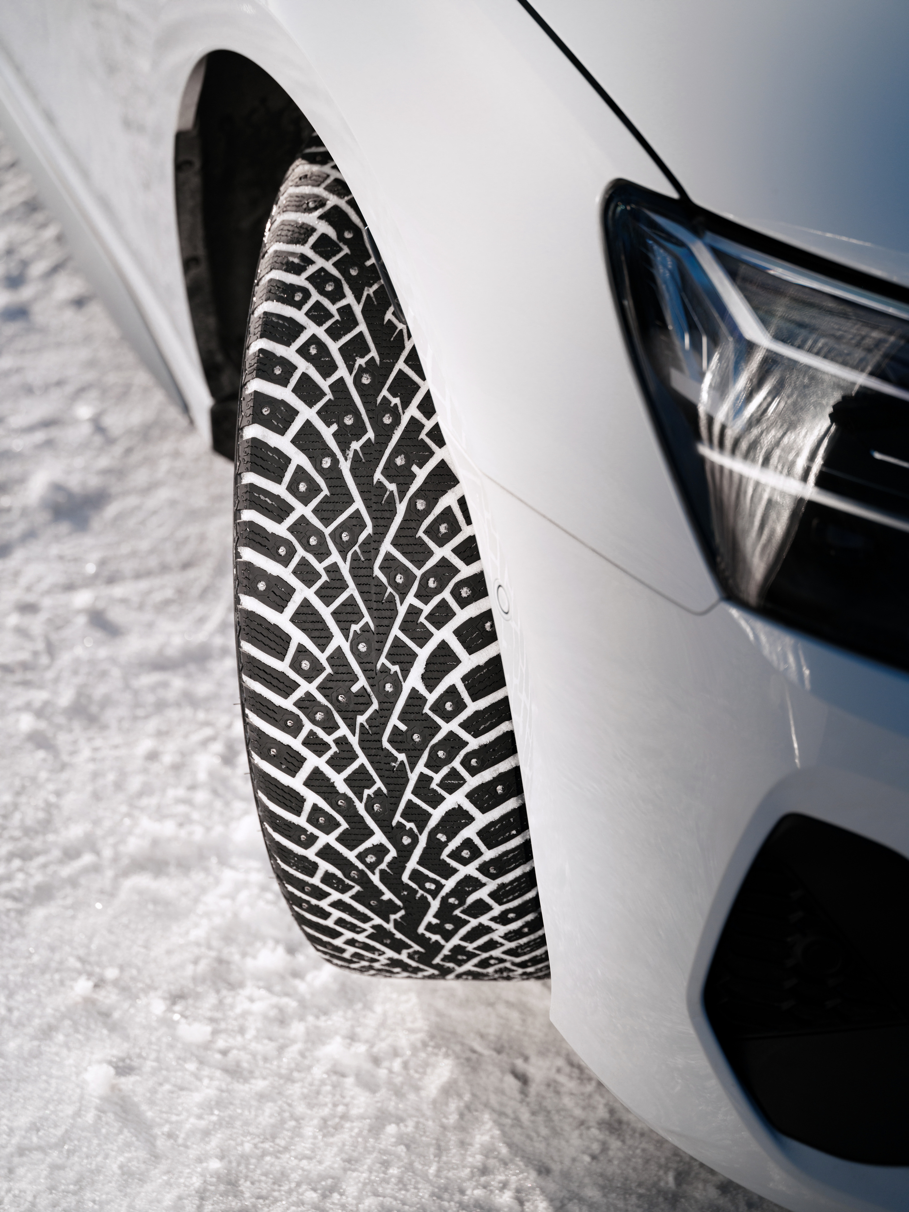 Nokian’s New Winter Tire Automatically Pushes Its Studs Out Only When It’s Freezing