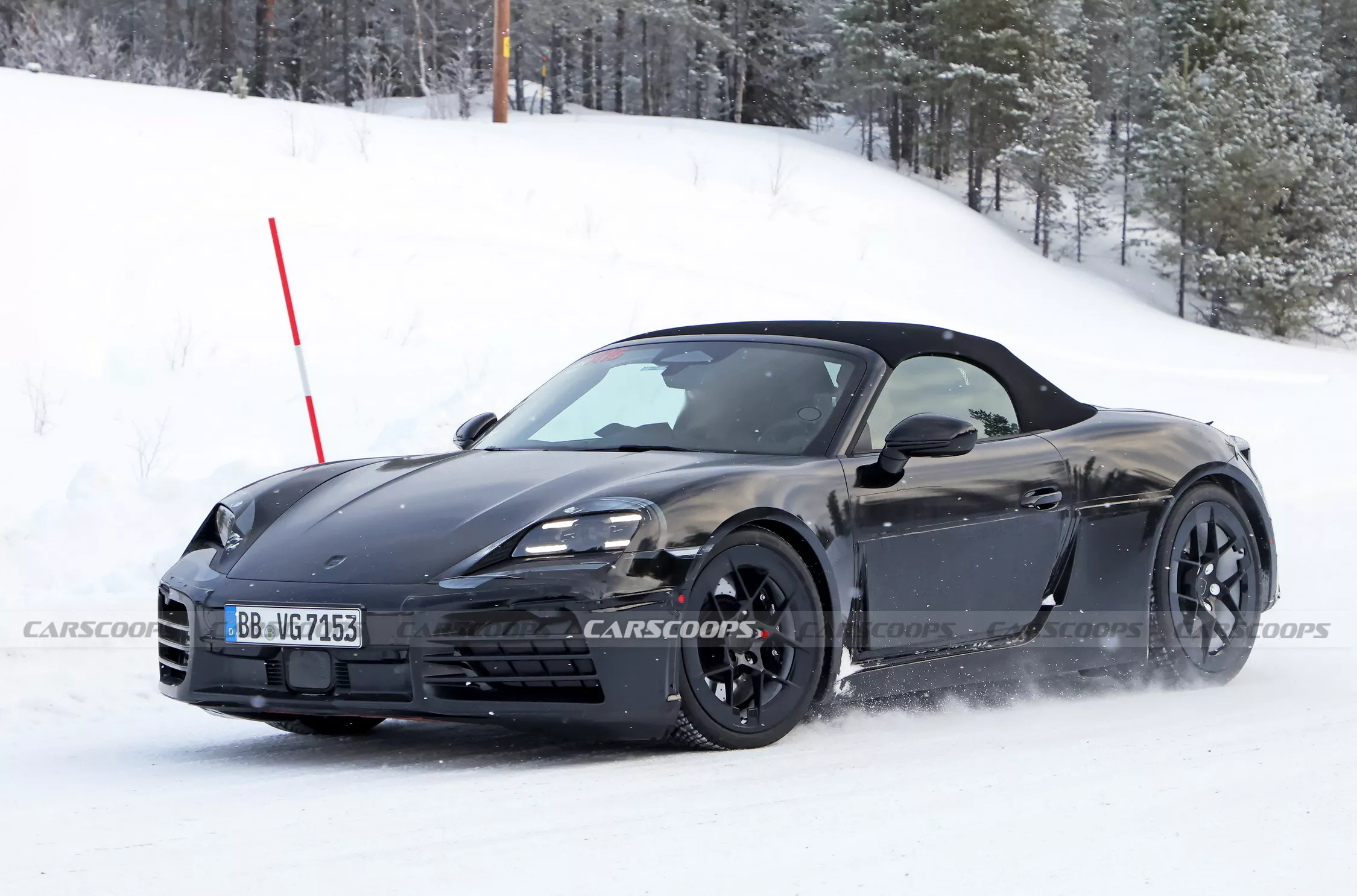 Porsche Boxster Cayman EV Scoops - 7