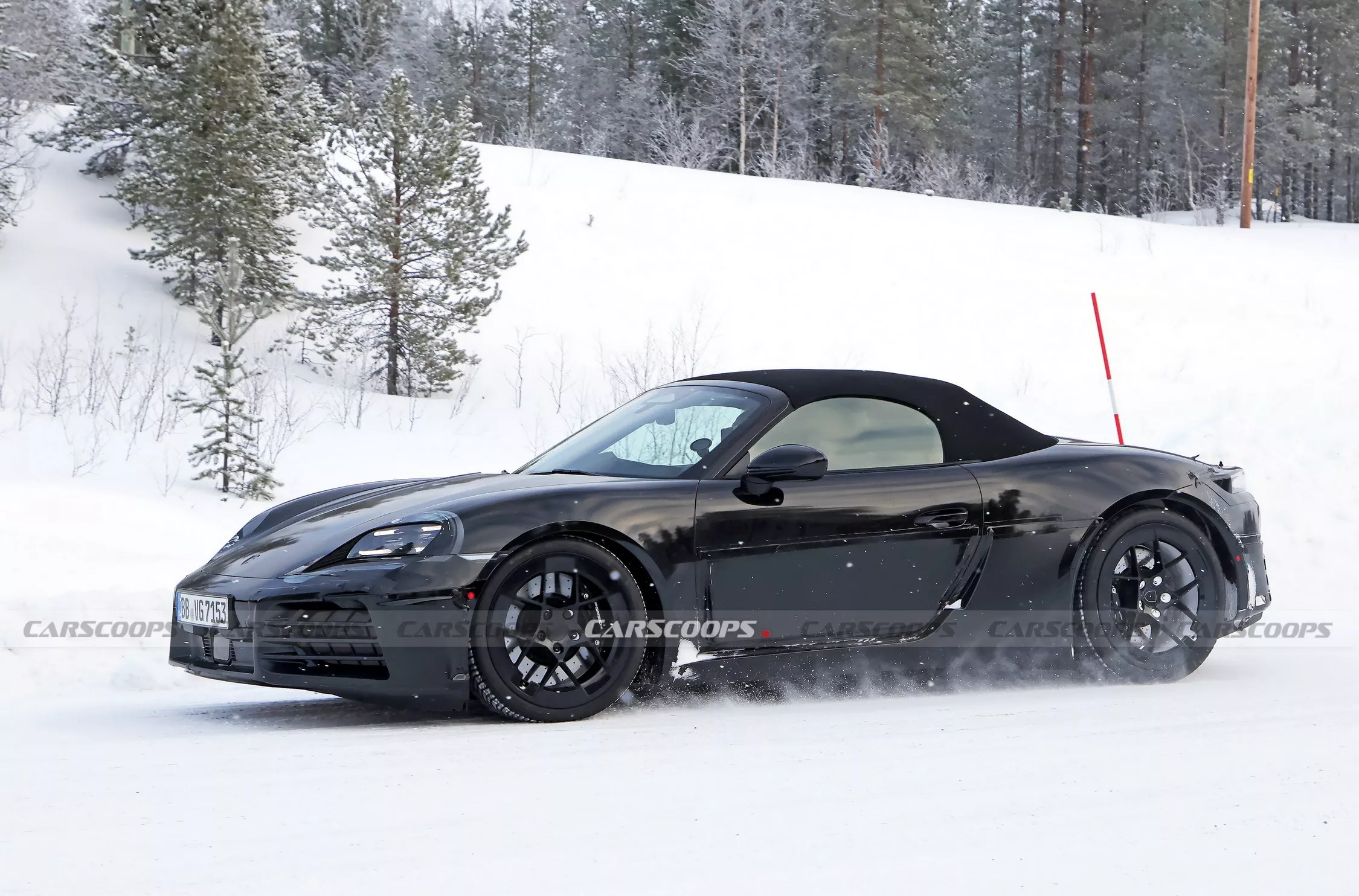 Porsche Boxster Cayman EV Scoops - 8