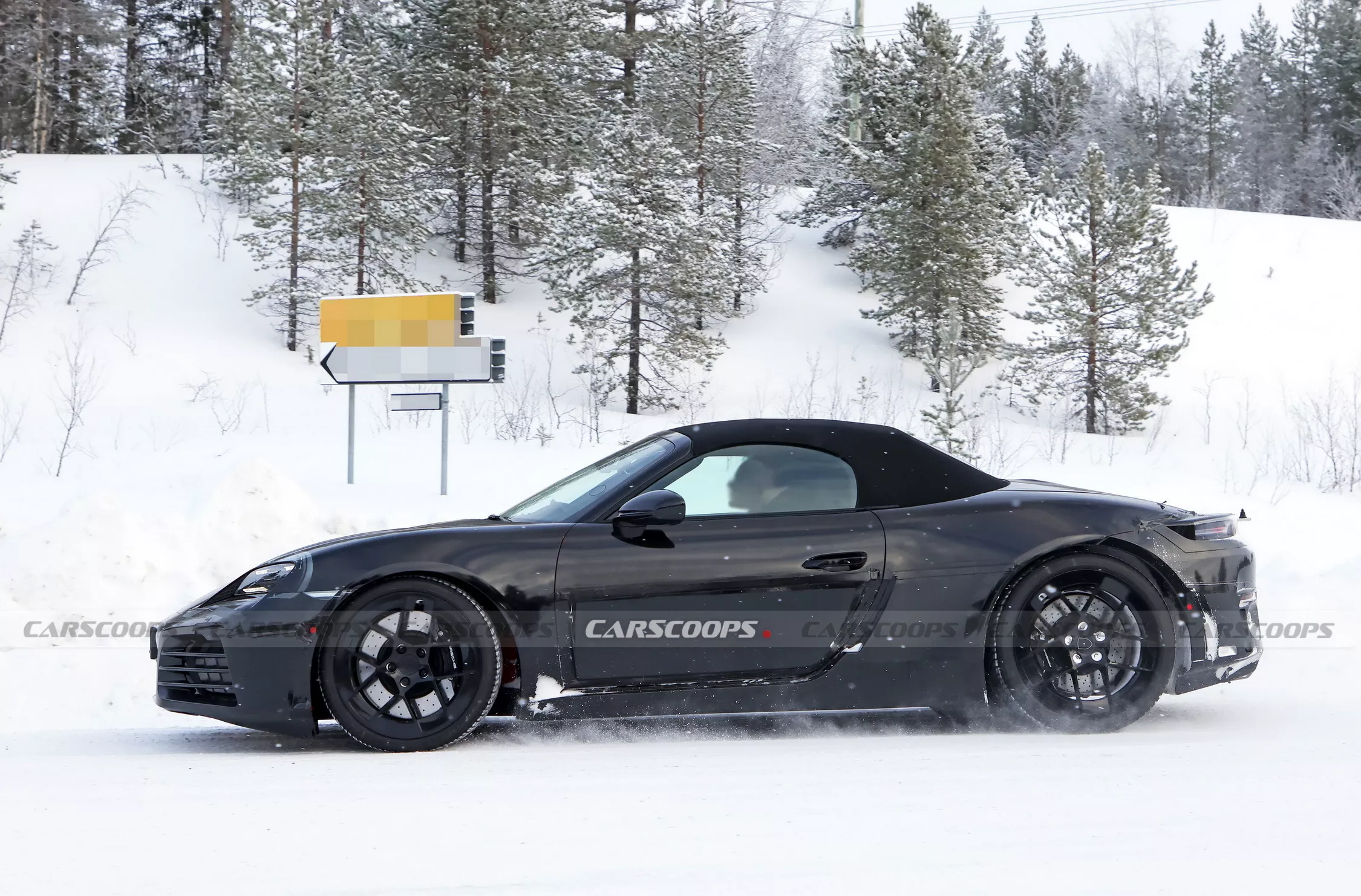 Porsche Boxster Cayman EV Scoops - 9