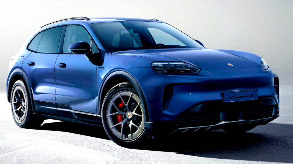  Porsche Cayenne Electric Lineup Just Got A Powerful New Middle Child