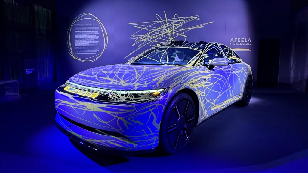 Другий арт-кар Afeela від співпраці з Меттом Копсоном