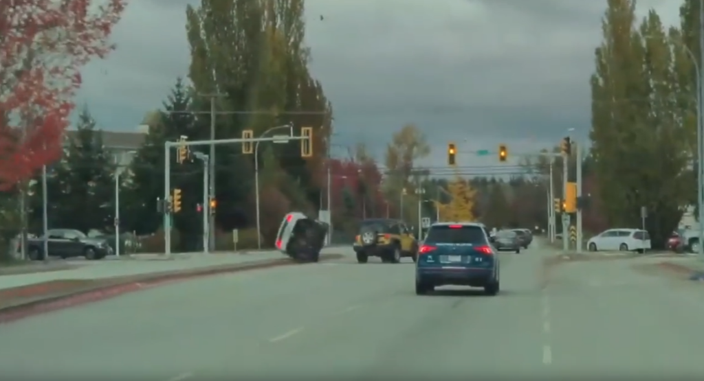  Mustang Driver Does Everything Right And Still Ends Upside Down