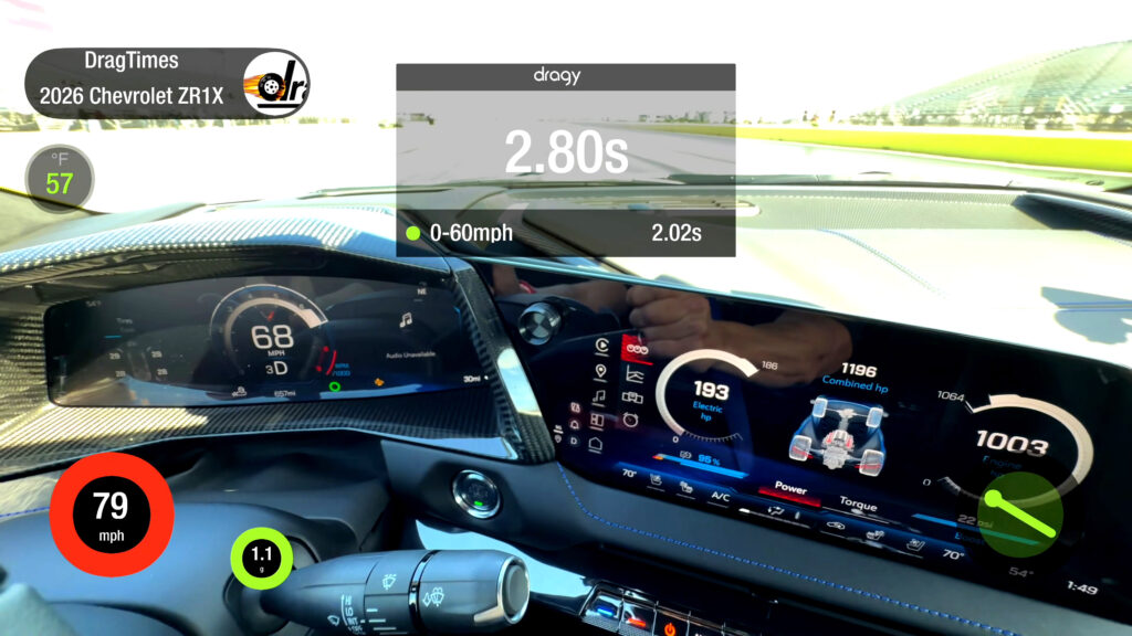  Corvette ZR1X Just Made 8-Second Runs Feel Normal