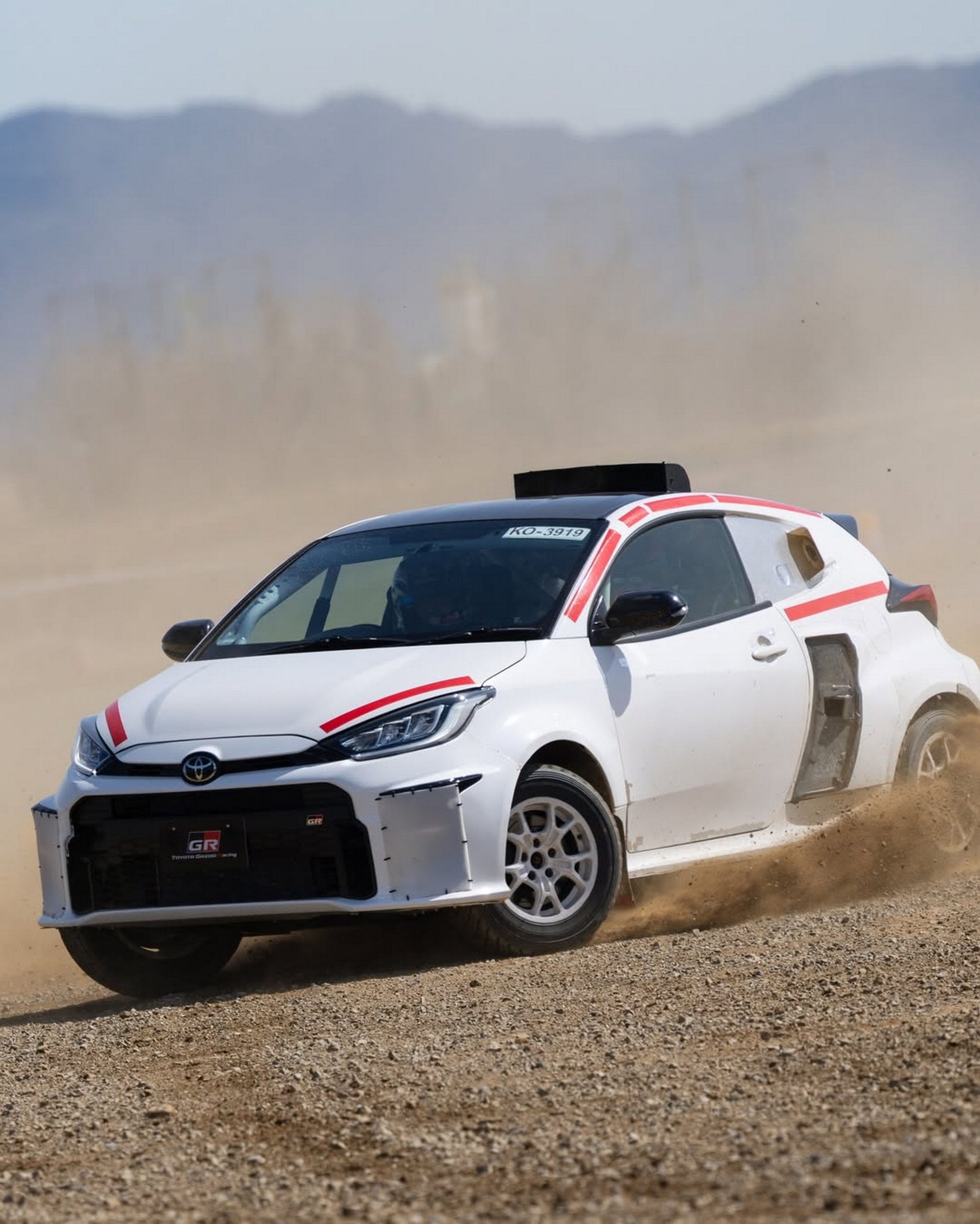 Taka joins Morizo for demo runs at Rally Mikawawan 🇯🇵 with the GR Yaris Rally1, Rally2 and M (1)