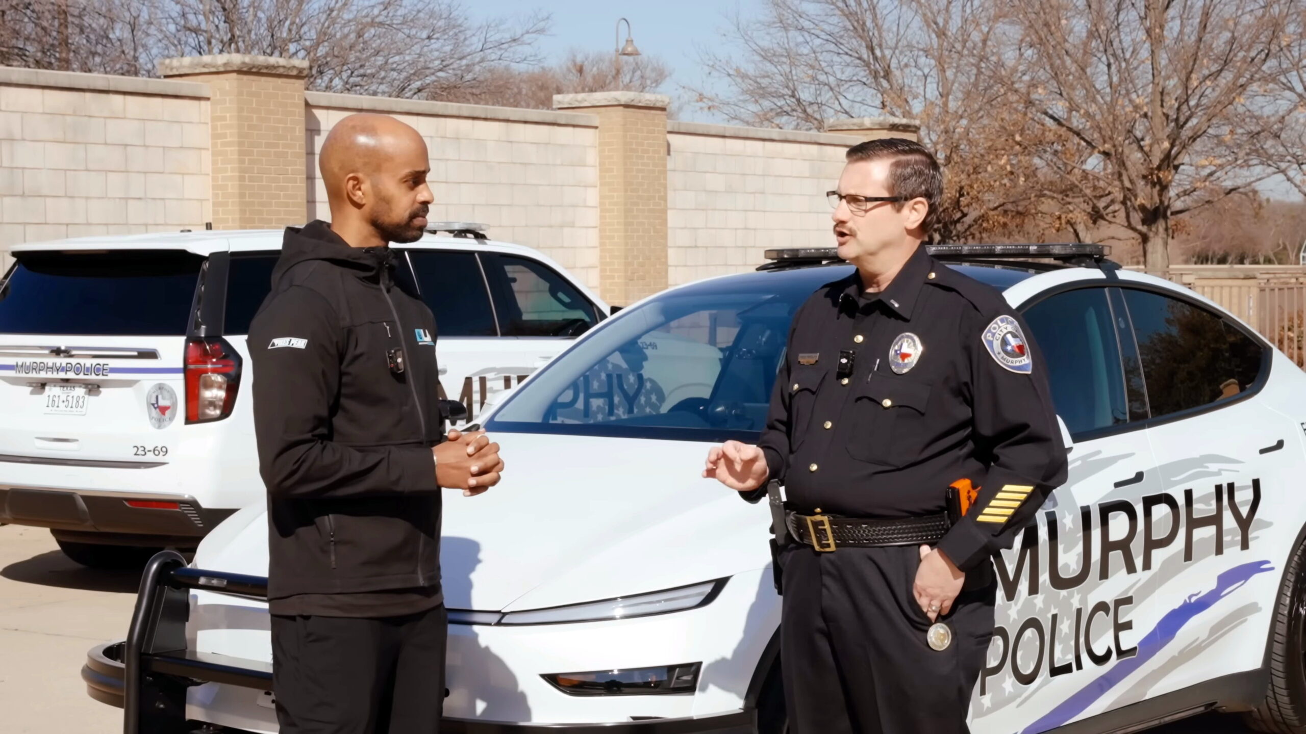 Texas Police Goes EV! Meet Murphy PD's UP.FIT Next Gen Patrol Vehicles _ UP.FIT 0-40 screenshot