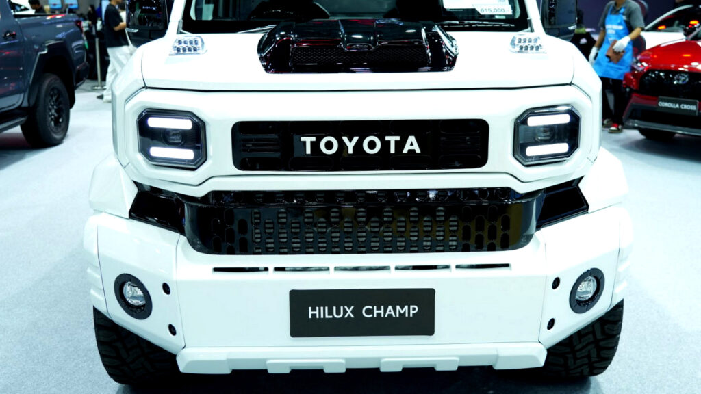  Toyota’s $15,800 Pickup Went To Bangkok And Came Back Looking Like A Brabus