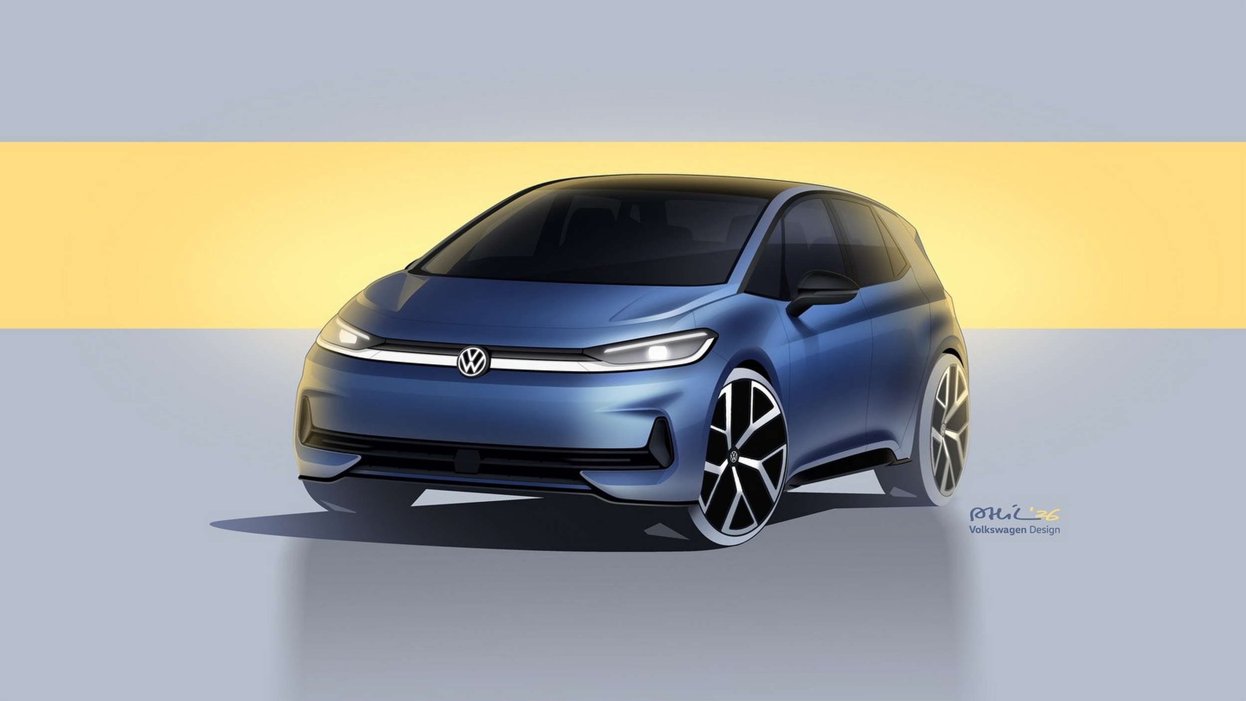 VW ID.3 Neo - Sketches (2)