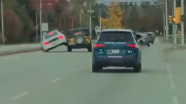  Mustang Driver Does Everything Right And Still Ends Upside Down