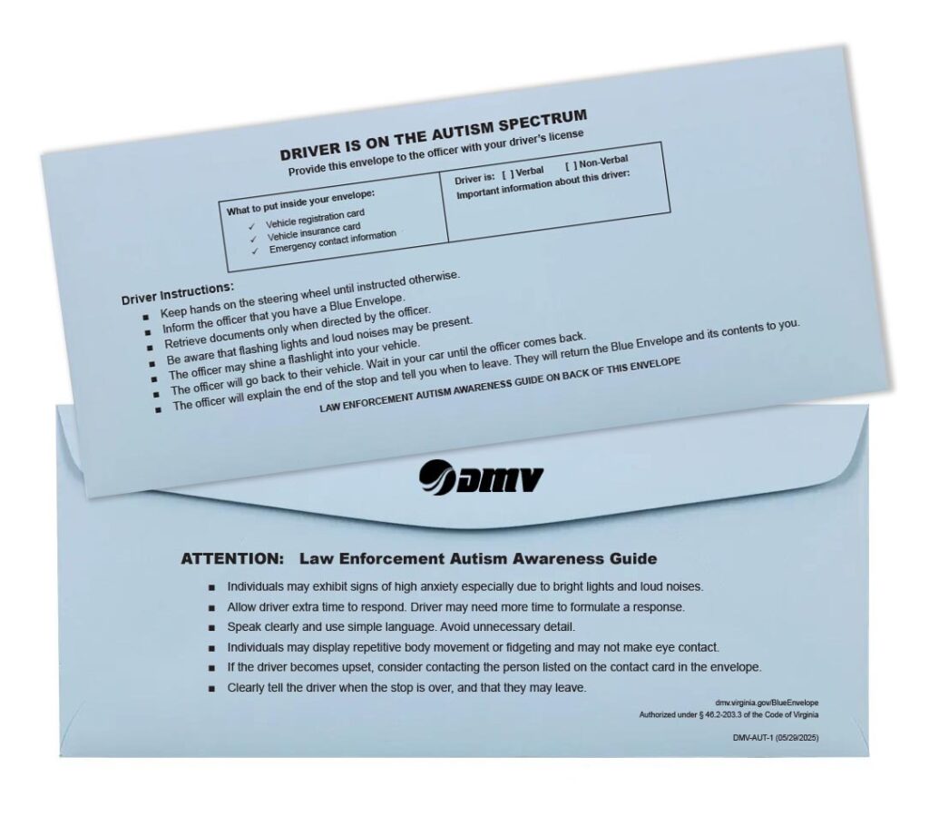  Drivers Can Now Flash This Blue Envelope To Washington Cops Instead Of Trying To Explain Themselves