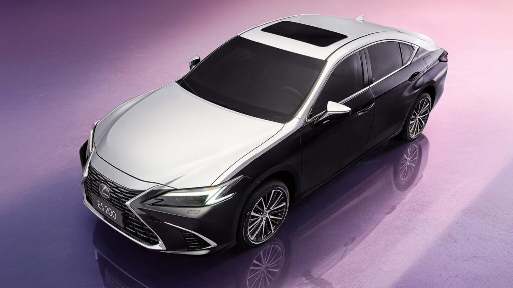  Lexus Gives Its Old ES A Maybach Look With Corolla Power