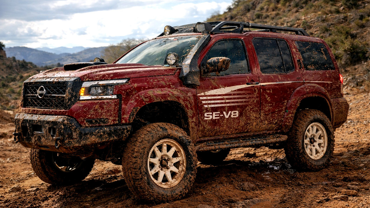 Pathfinder Revolution XT 24インチ DAX Nissan Pathfinder Is Getting Weird Again For SEMA | Carscoops