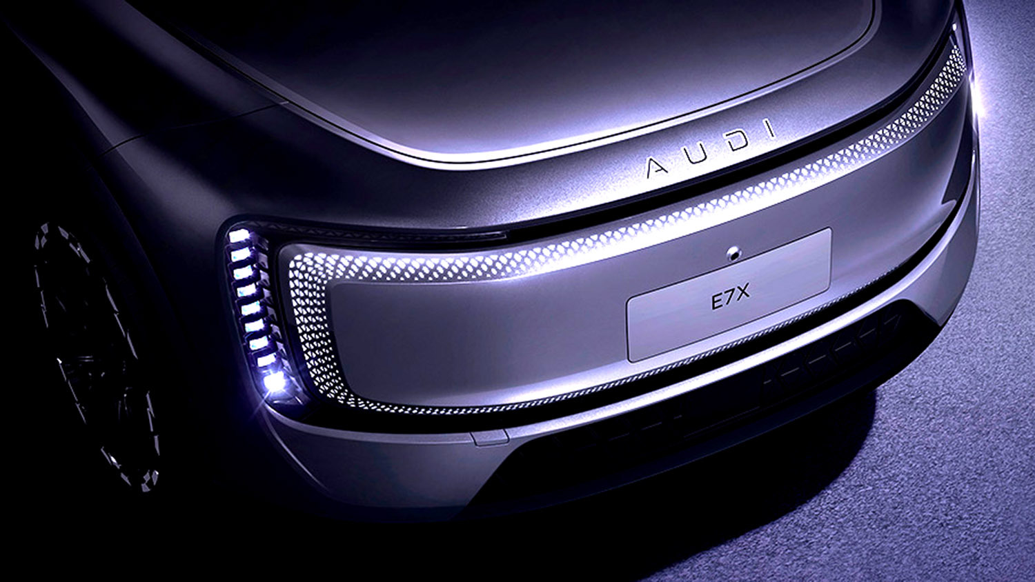Электрический кроссовер Audi E7X: будущее в каждом элементе
