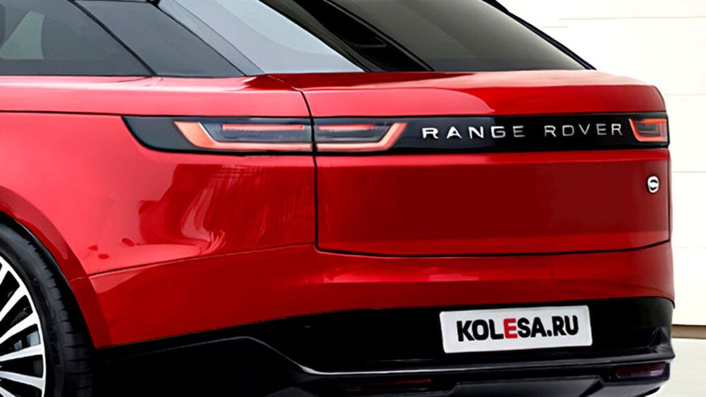  A New Range Rover Velar Is Coming, But It Doesn’t Look Like An SUV Anymore