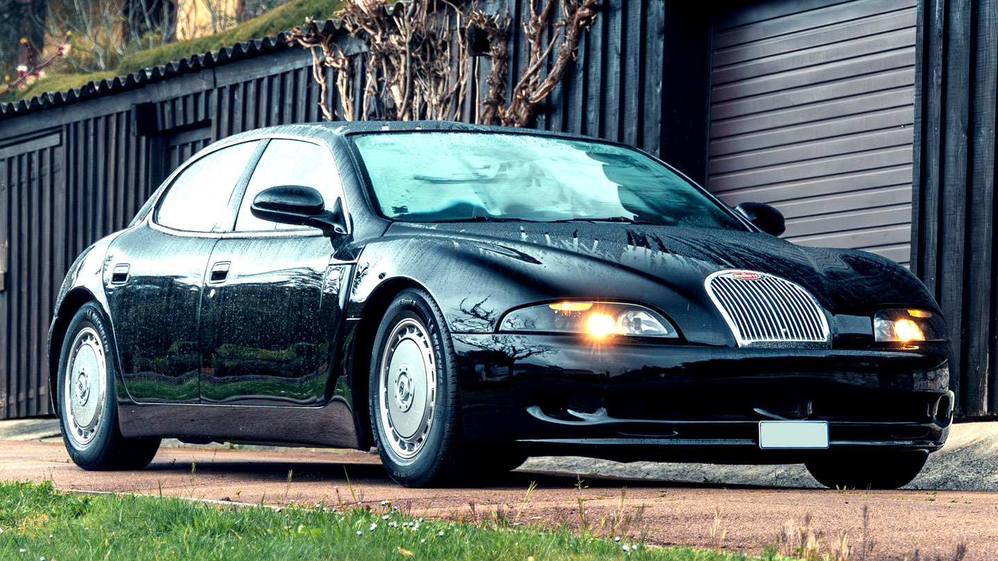 A $2.3 Million Bugatti V12 Sedan With 241 Miles On The Clock Has Never Seen A Showroom