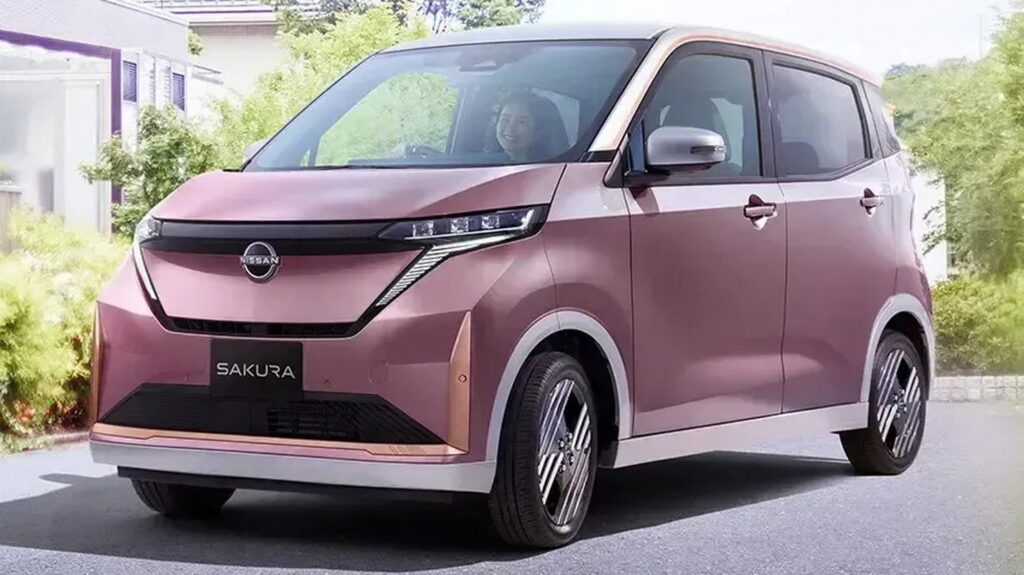  Nissan&rsquo;s Popular Kei-Car Got A New Face For 2026. It&rsquo;s The Leaf&rsquo;s
