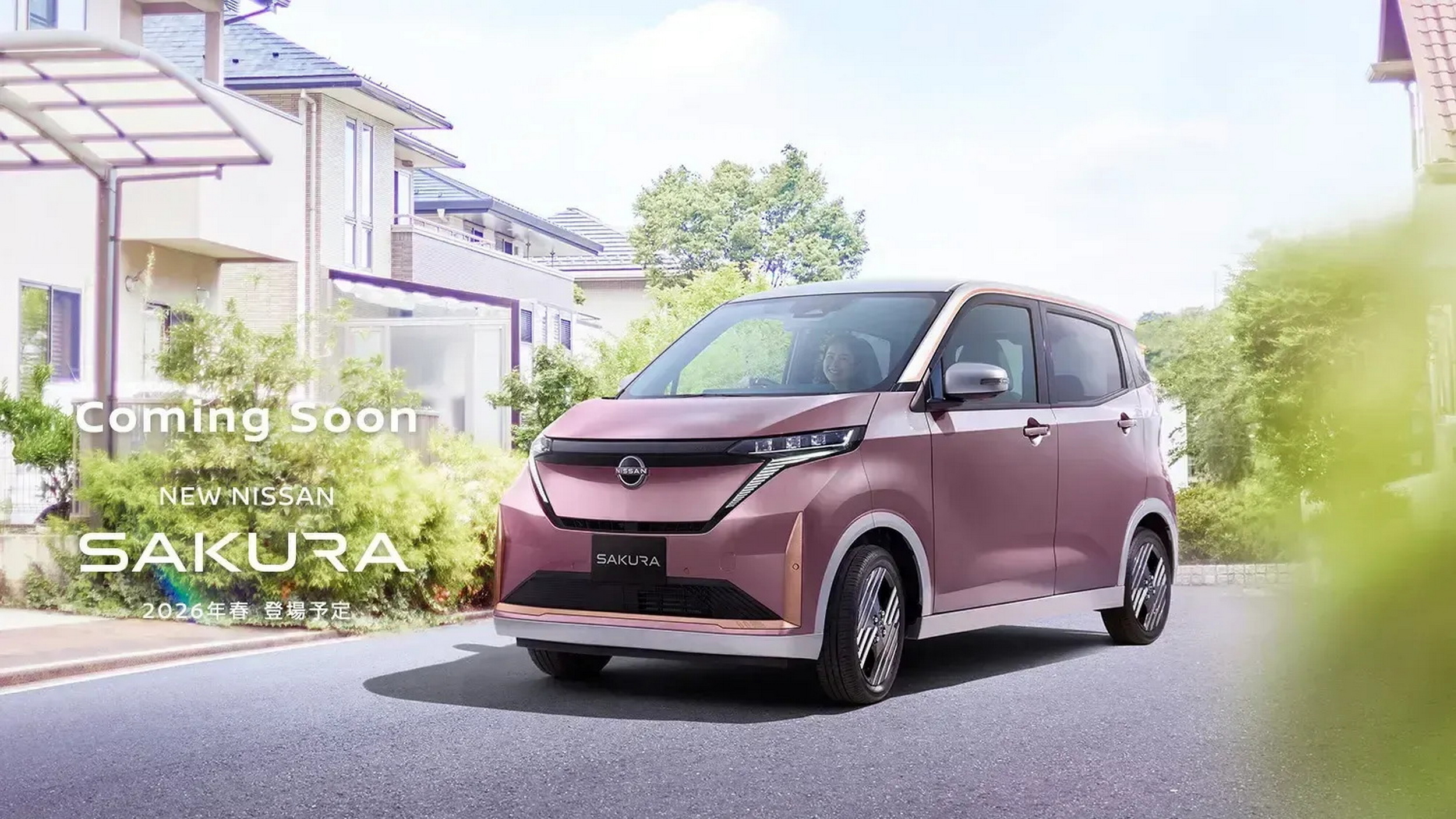 Nissan’s Popular Kei-Car Got A New Face For 2026. It’s The Leaf’s