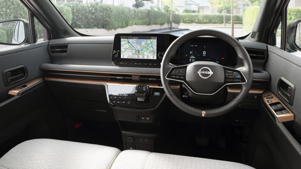  Nissan&rsquo;s Popular Kei-Car Got A New Face For 2026. It&rsquo;s The Leaf&rsquo;s