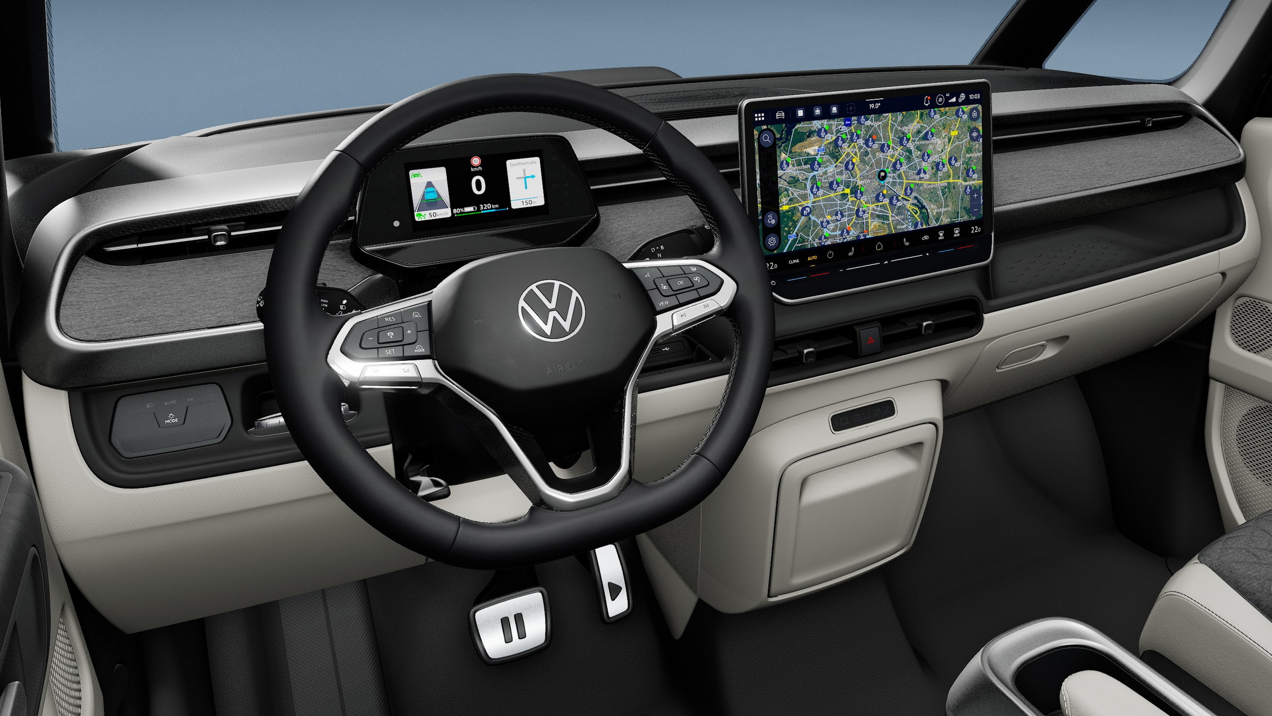 VW’s 2026 ID. Buzz Adds 335 HP And Real Buttons, America Gets Neither
