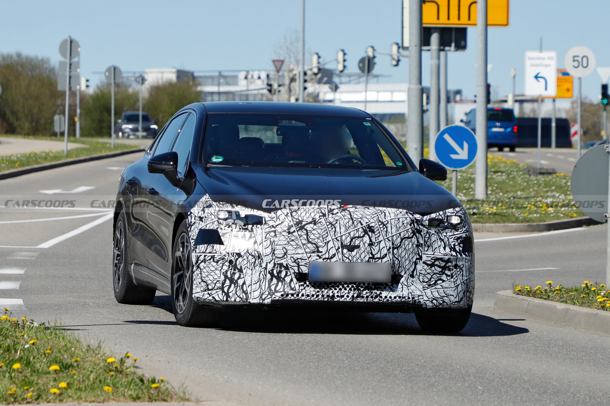 Mercedes’ Electric C-Class EQ Is Running Out Of Camouflage | Carscoops
