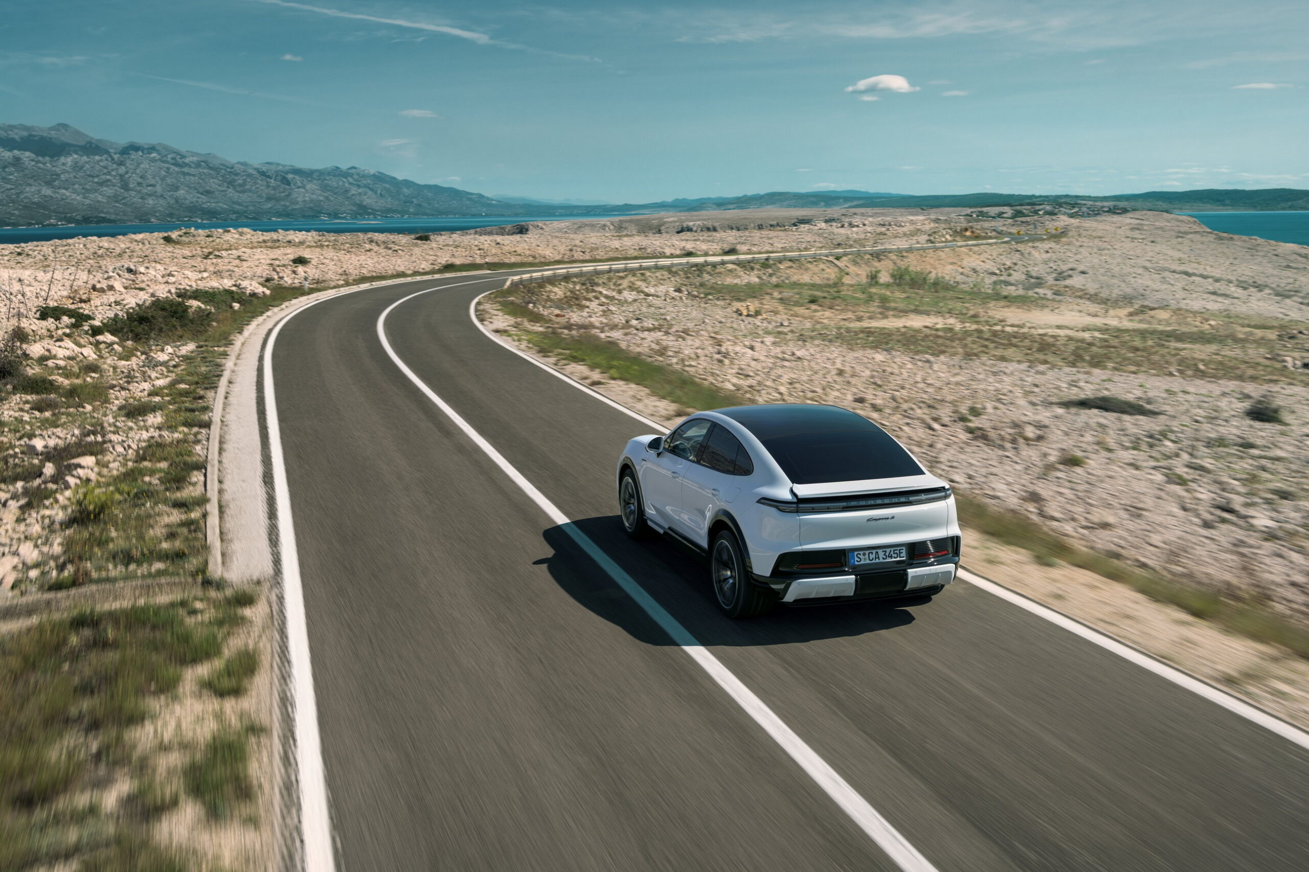 Porsche’s New Cayenne Coupe EV Hits 60 As Fast As The 911 Turbo S And Can Still Tow Your Boat