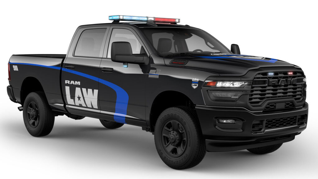  Ram Introduces America’s Only Pursuit-Rated Heavy Duty Police Truck