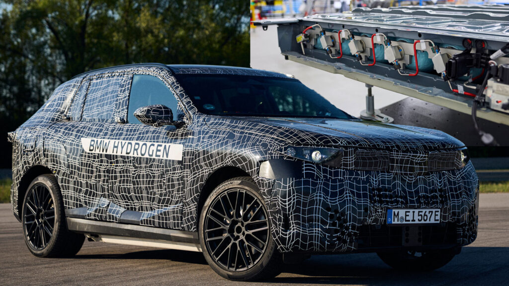  BMW iX5 Hydrogen Teased With 385 Miles Of Range
