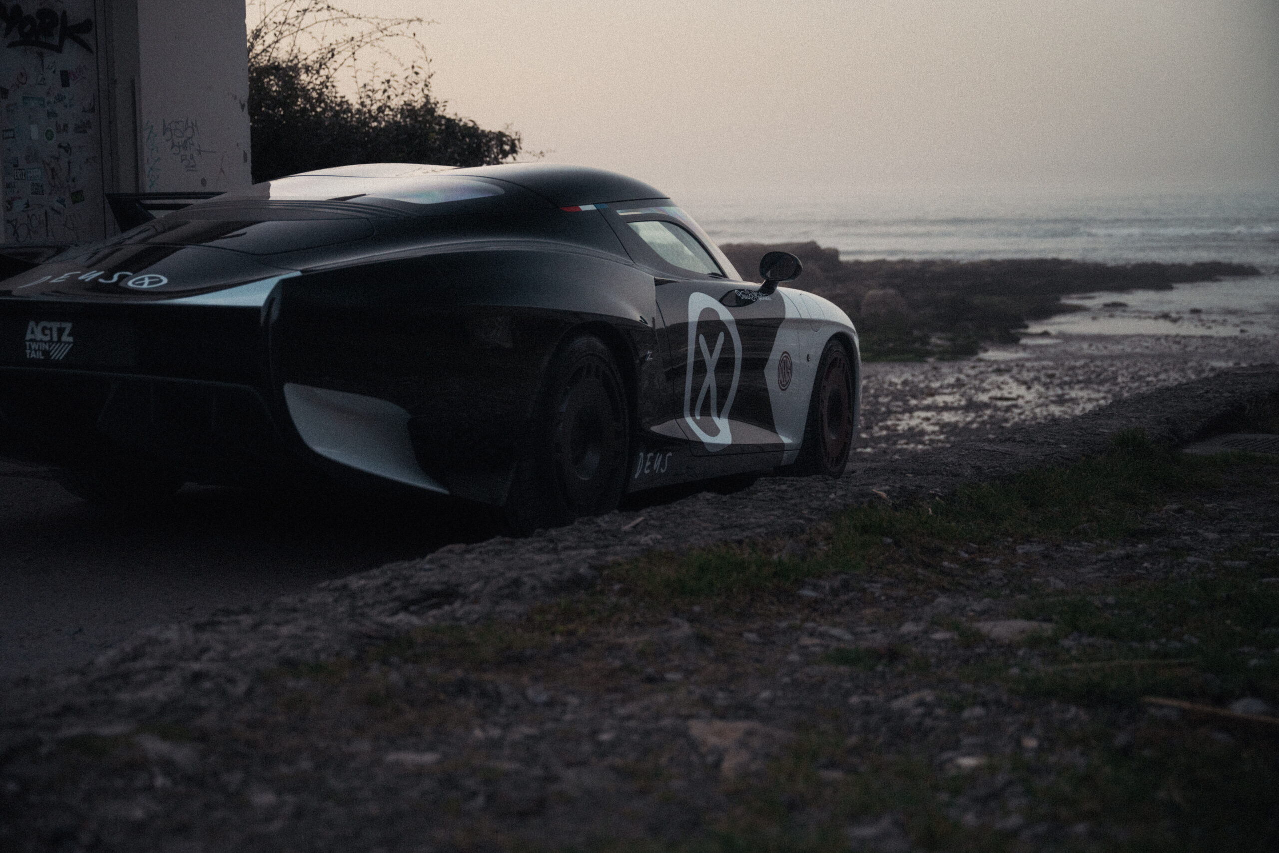 Zagato’s One-Off AGTZ Twin Tail Looks Like A Le Mans Racer Designed By A Surf Brand