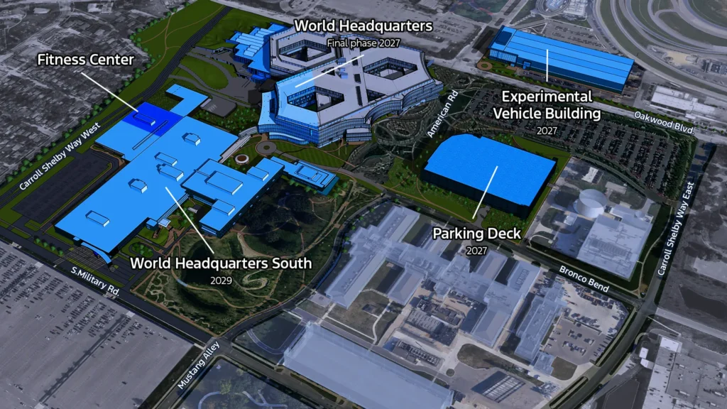  Ford Says It Rejected The Shelby Street Rename, Its Own Campus Map Said Otherwise