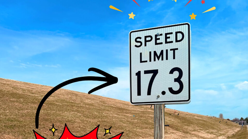  A 17.3 MPH Speed Limit Sounds Like A Mistake, Wisconsin Says It Isn’t