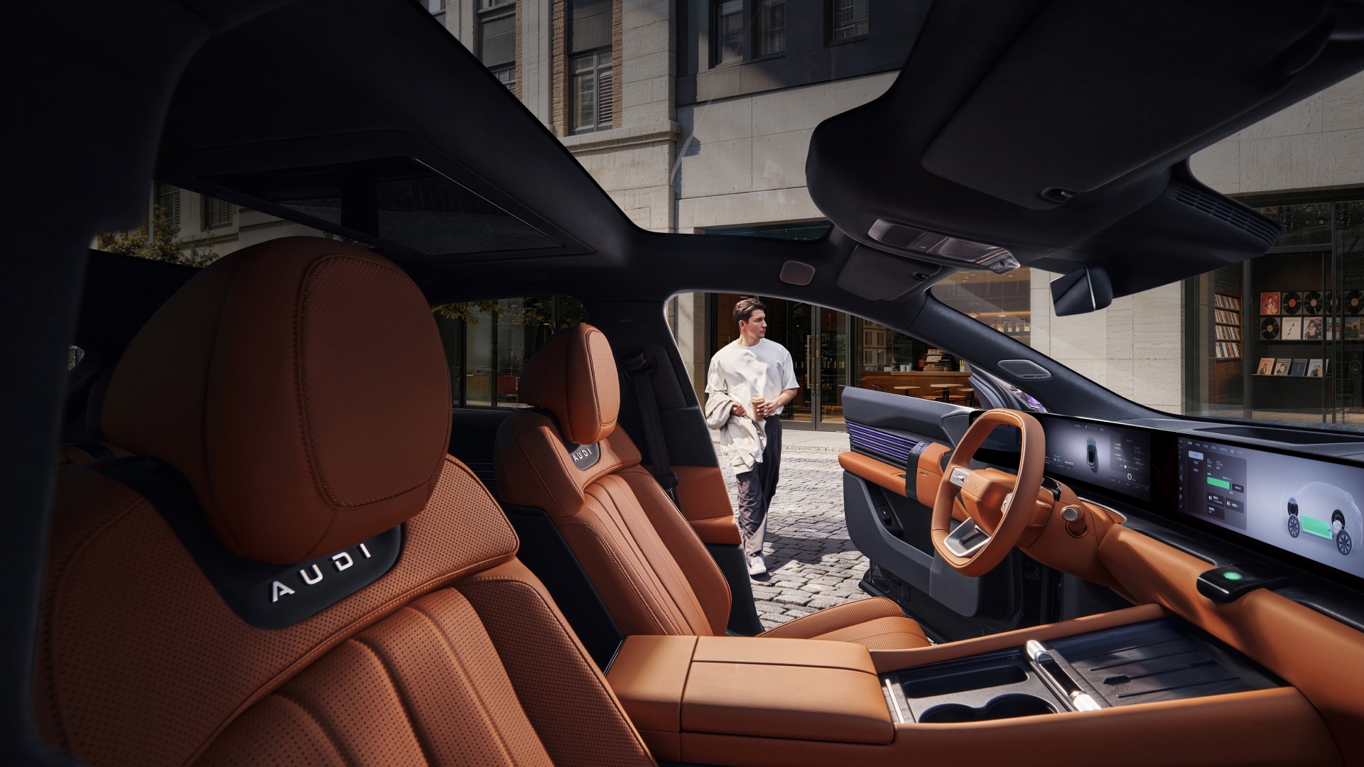 China Gets The AUDI EX7 With 671 HP And A 59-Inch Display, America Gets The Q7